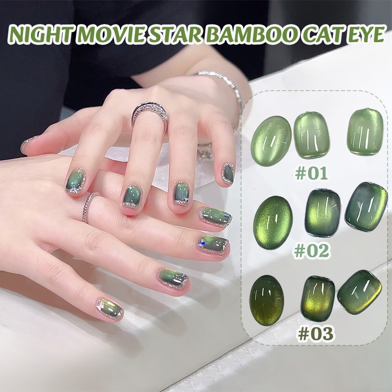 Nail Art Trend 2026 - ZH 1PCS Summer Night Shadow Star