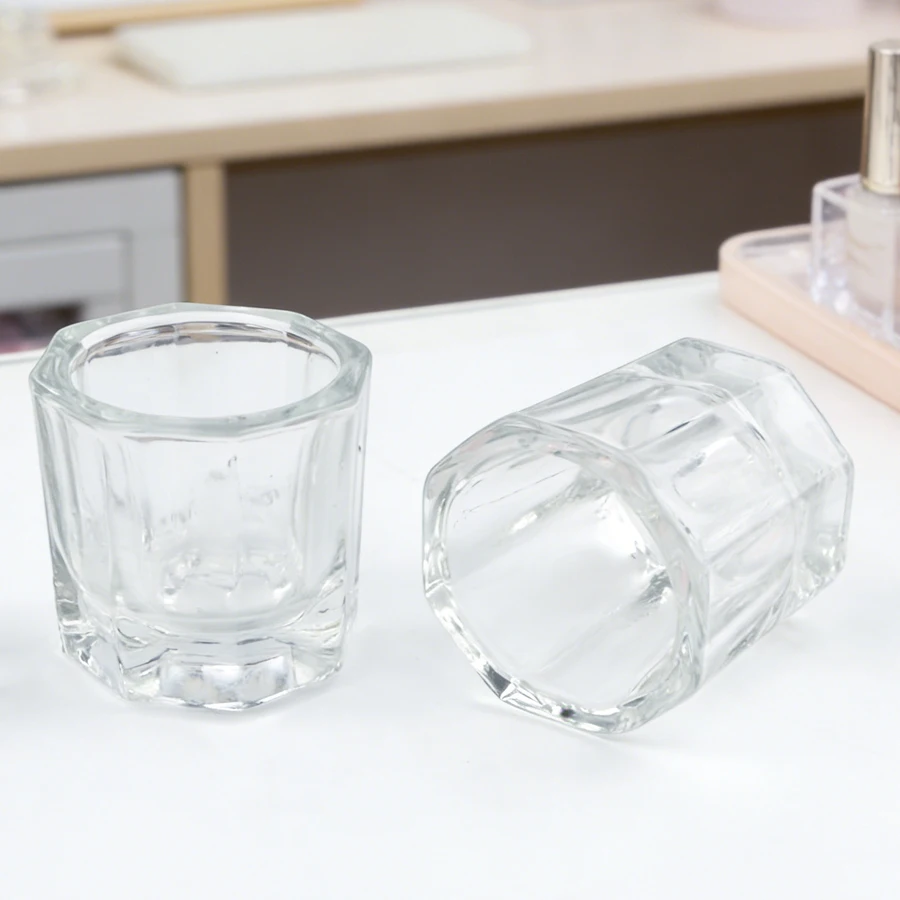 Nail Art Simple - 1Pc Mini Crystal Glass, Clear Acrylic