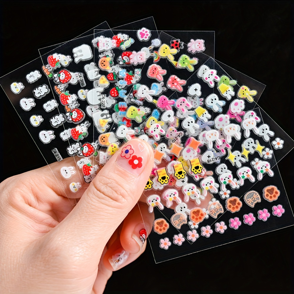 30 piece luminous nail sticker - Nail Art France review and price