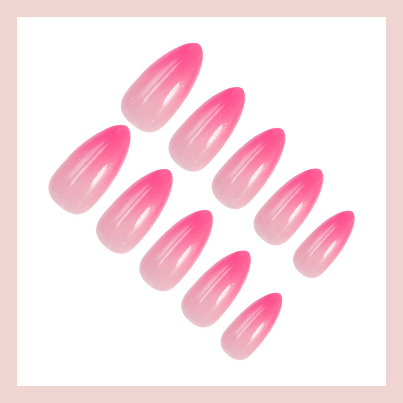 24PCS almond shaped texture na - Nail Art Simple review and price