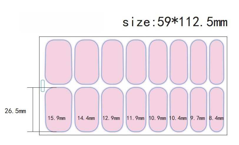 Waterproof Nail Art Stickers 2 - Nail Art France review and price