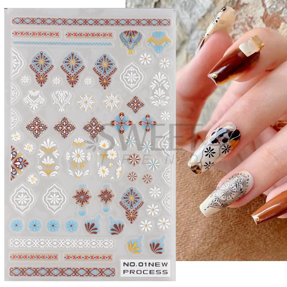 3D Bohemian Matte New Nail Sti - Nail Art France review and price