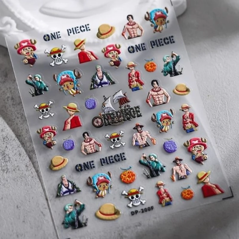 One Piece New Cartoon Luffy Ch - Nail Art Zoro One Piece review and price