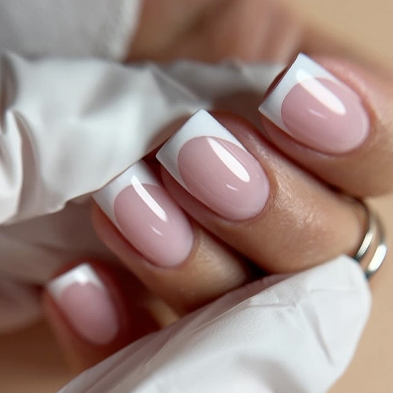 24pcs Simple White French Pres - Nail Art Simple review and price