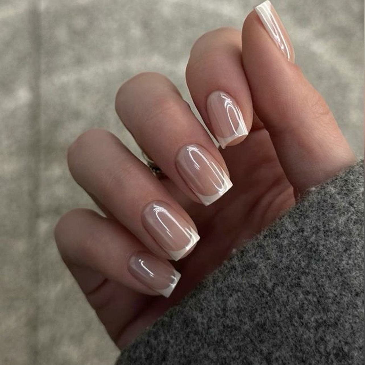 24pcs Simple White French Pres - Nail Art Simple review and price