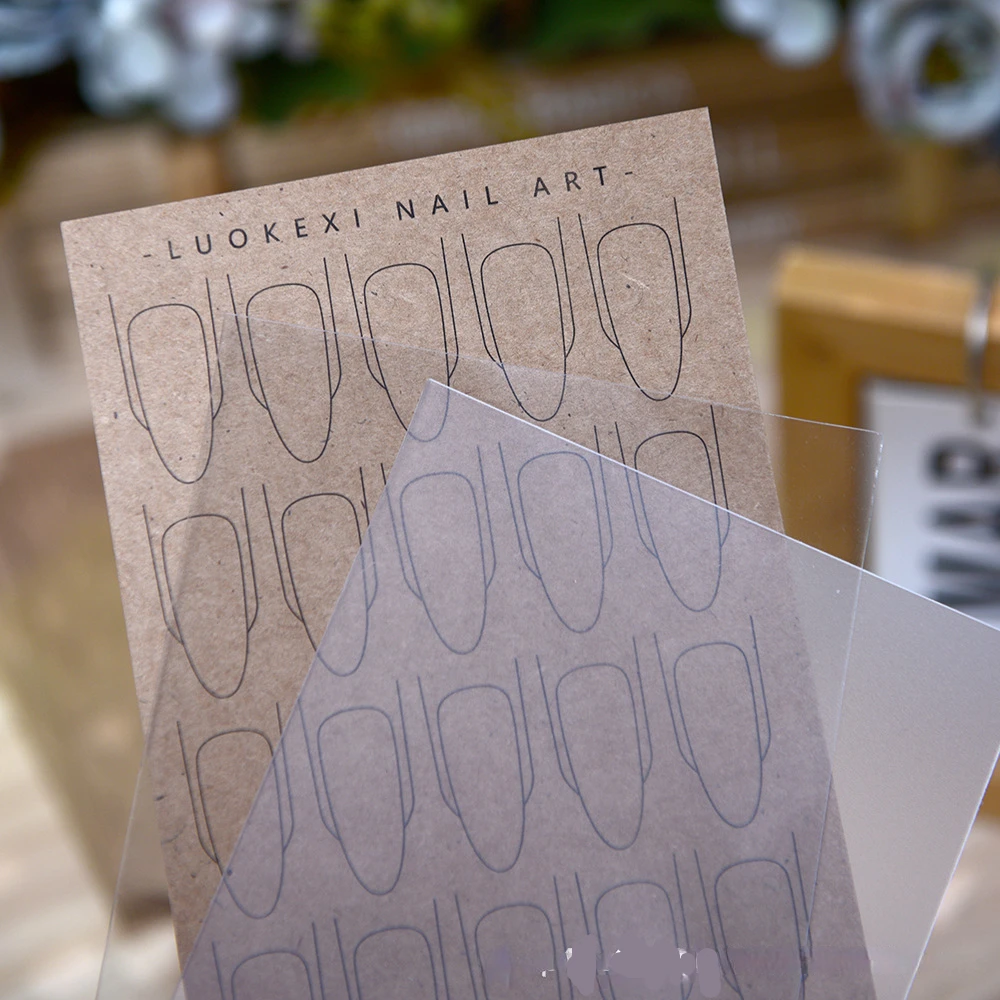 Nail Practice Paper Jam Transp - Nail Art France review and price