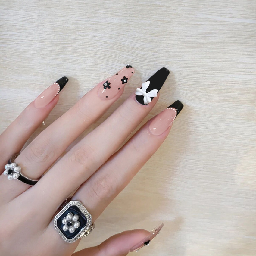 24Pcs/Box Blush France T Long  - Nail Art France review and price