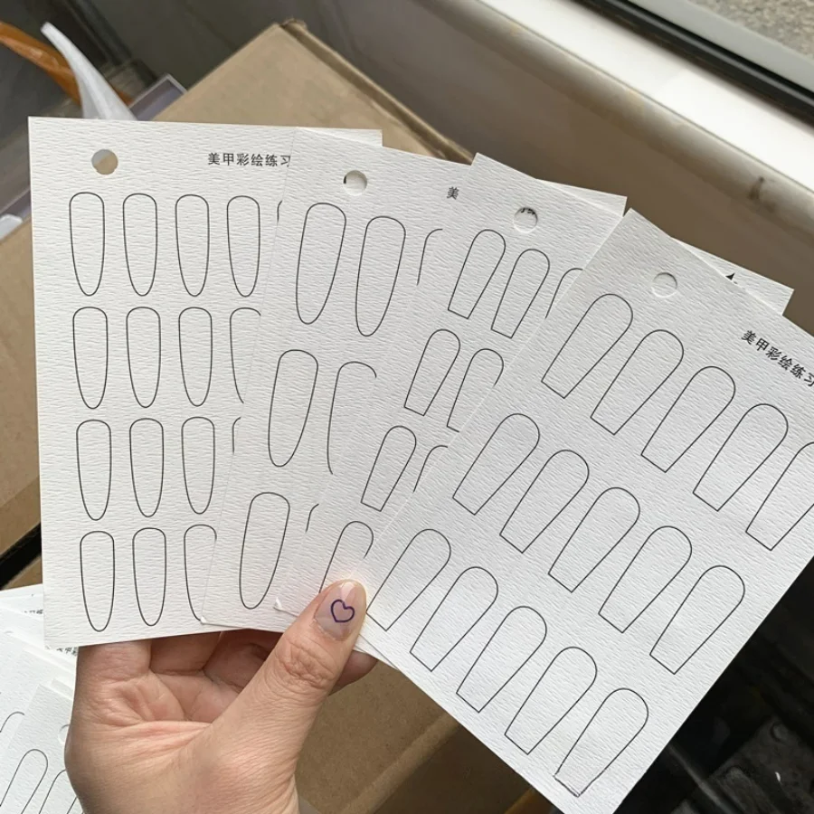 Nail Flower Practise Paper Tra - Nail Art France review and price