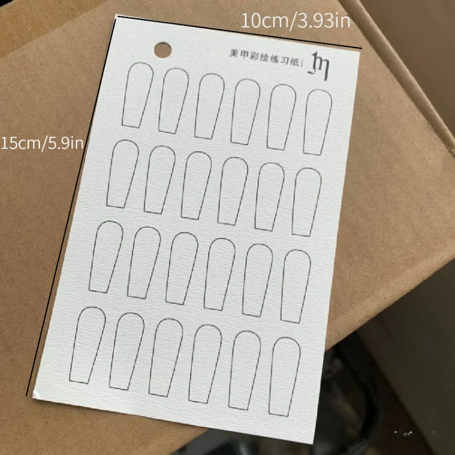 Nail Flower Practise Paper Tra - Nail Art France review and price