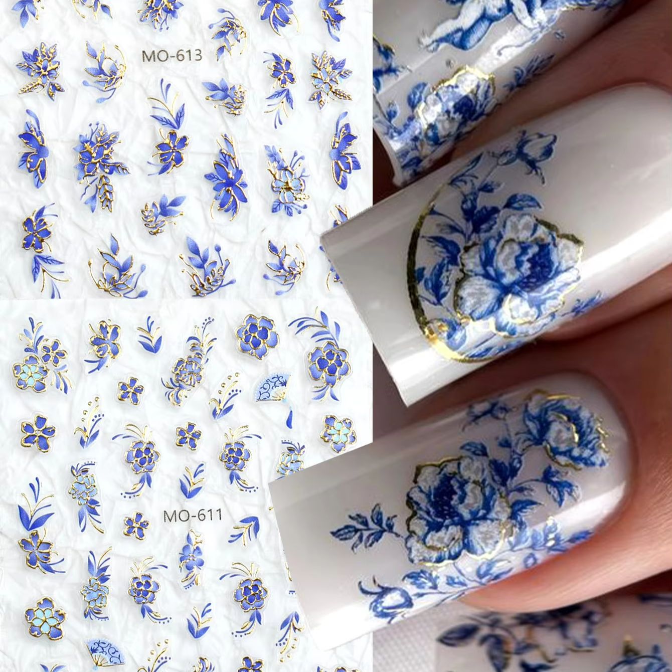 3D Flower Nail Stickers - Spri - Nail Art France review and price