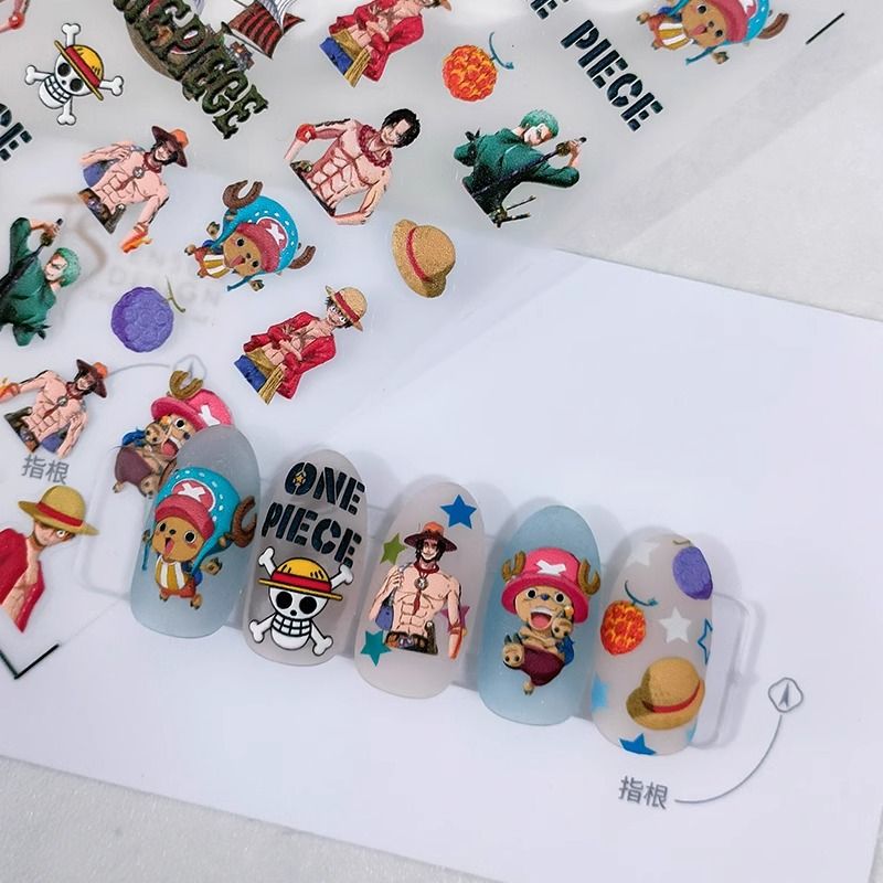 One Piece 2025 New Cartoon Cut - Nail Art Zoro One Piece review and price
